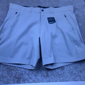 Men's Performance Stretch Shorts - Khaki